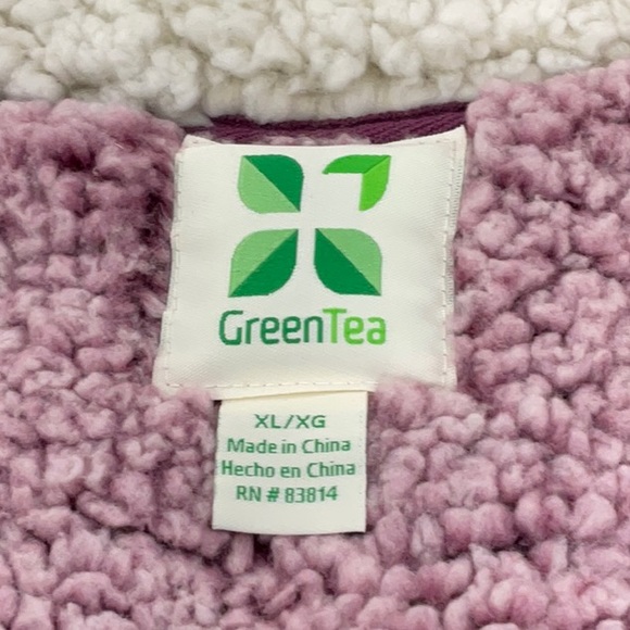 Green Tea Fleece vest, size XL - Picture 3 of 5